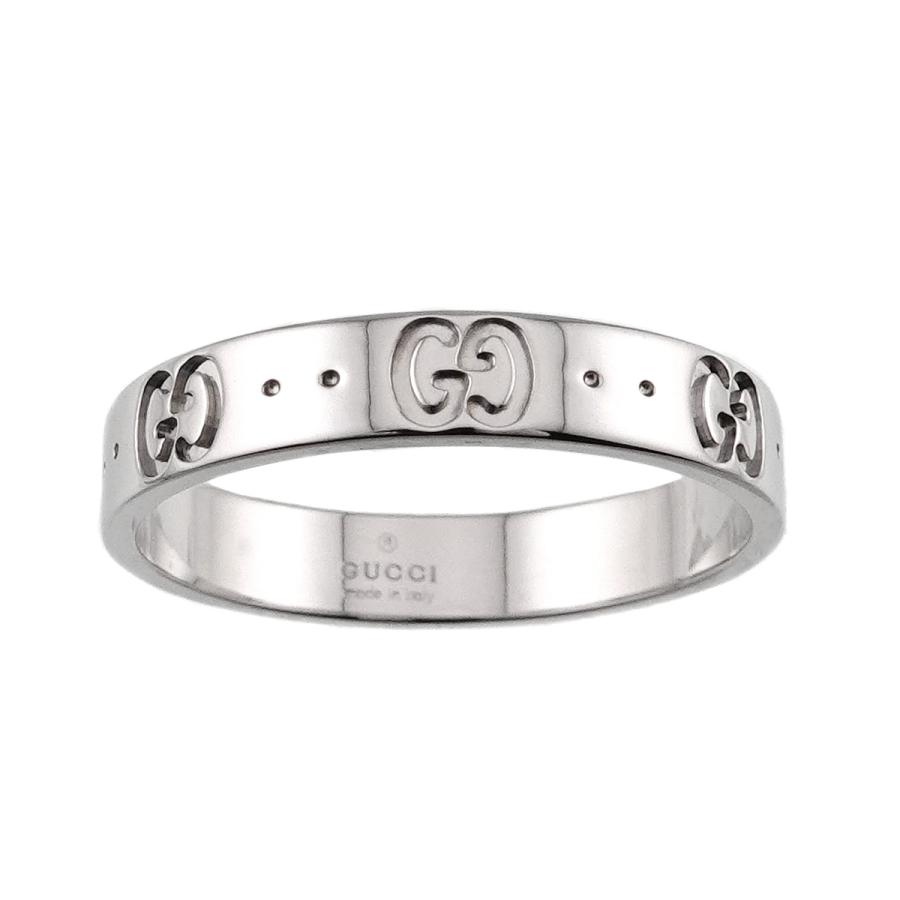 ＧＵＣＣＩ　グッチ　ＩＣＯＮリング　ホワイトゴールド GUCCI（グッチ） アイコン #21 リング K18 WG ホワイトゴールド 750