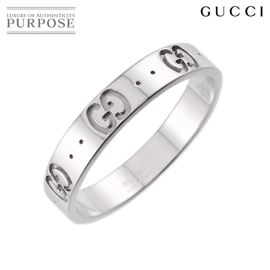 GUCCI（グッチ） アイコン #21 リング K18 WG ホワイトゴールド 750