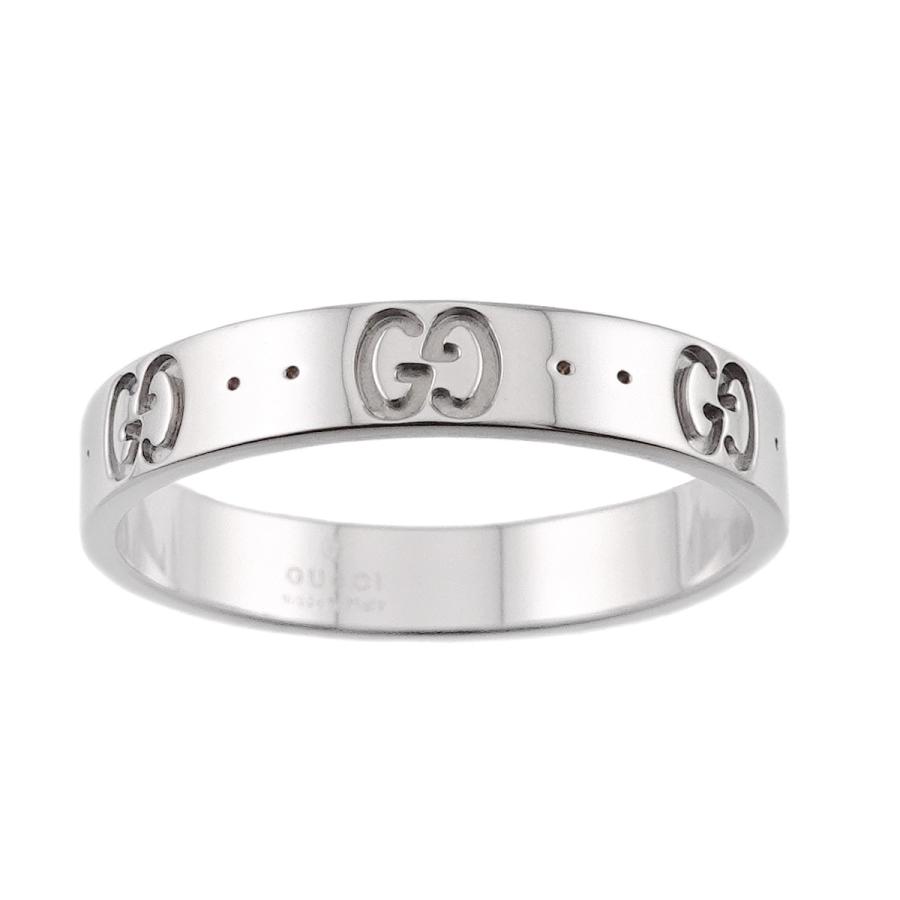 GUCCI（グッチ） アイコン #21 リング K18 WG ホワイトゴールド 750