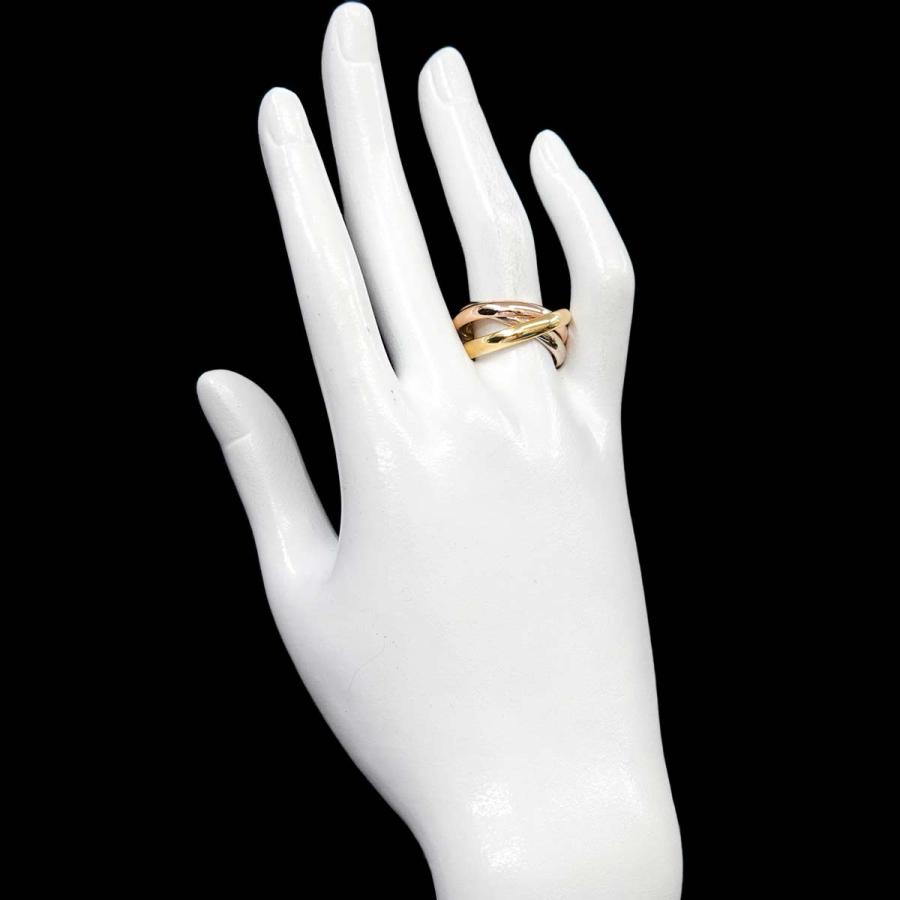 Cartier（カルティエ） トリニティ ミディアム MM #59 リング K18 YG