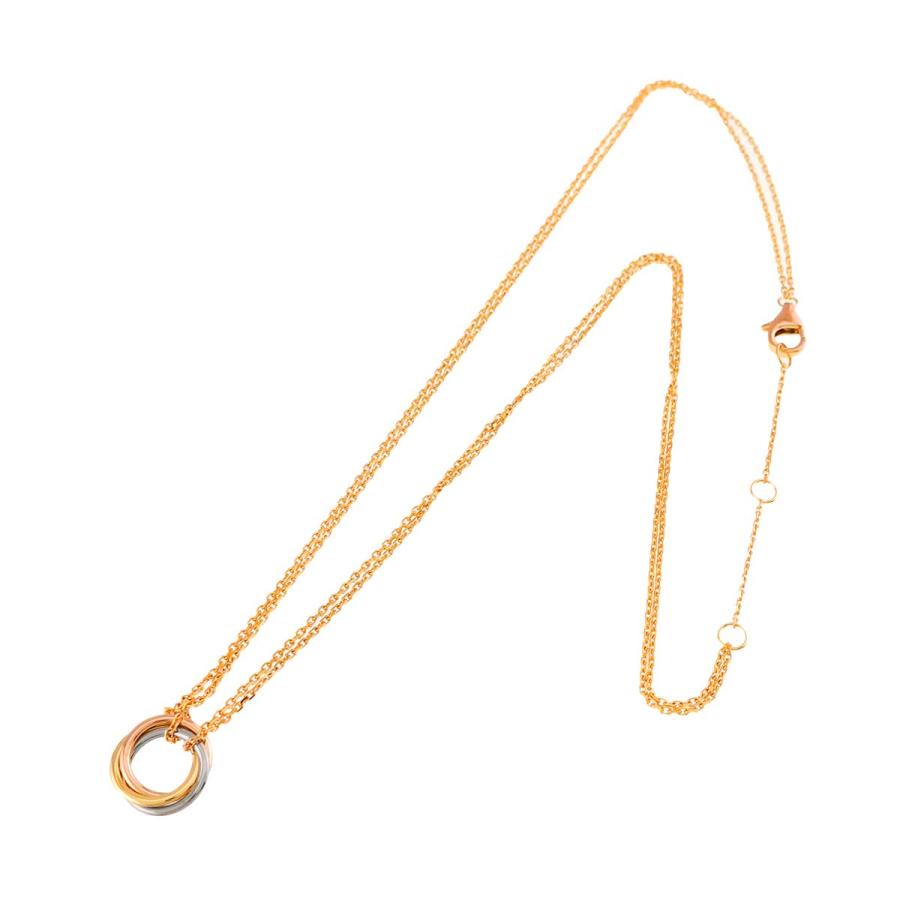 Cartier（カルティエ） トリニティ ネックレス ミニ 40cm K18 YG WG PG