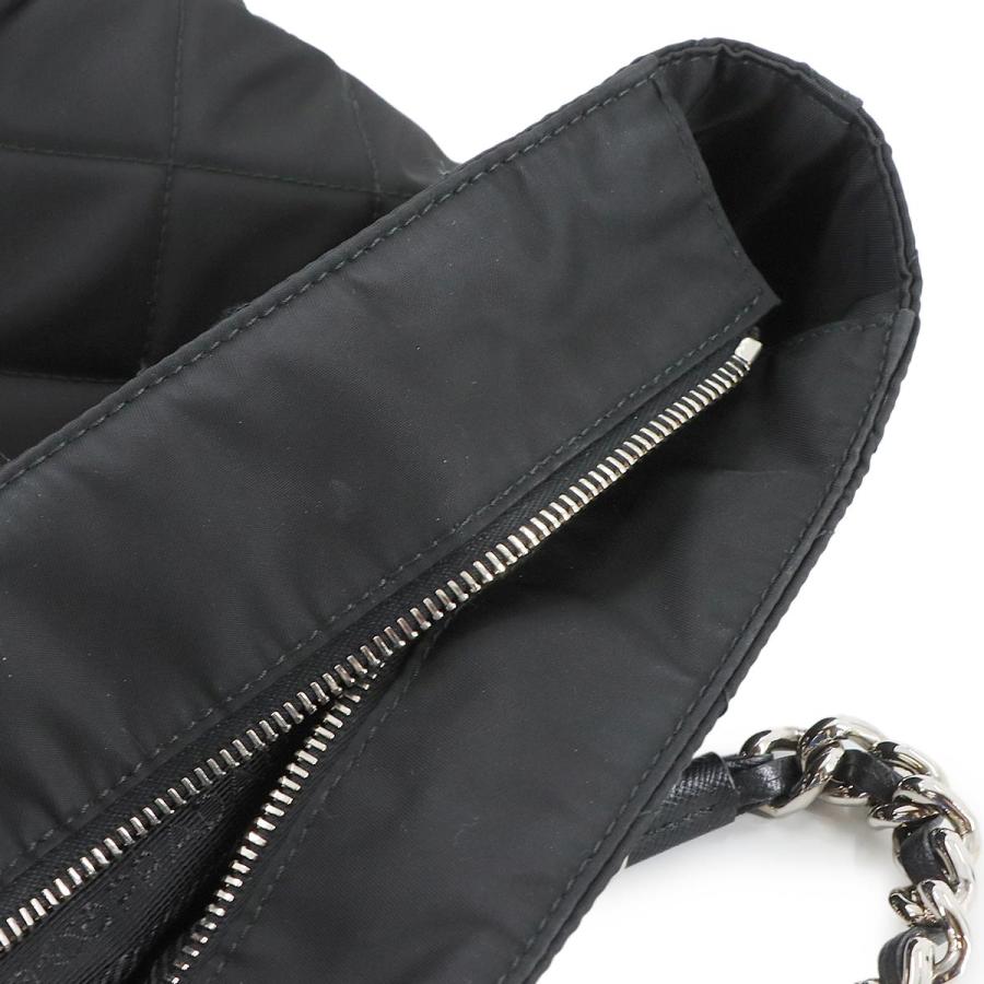 PRADA（プラダ） 新品同様 キルティング チェーン トート バッグ