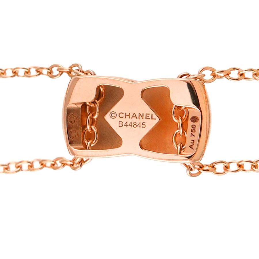 CHANEL（シャネル） ココクラッシュ ネックレス 40cm K18 PG ピンク
