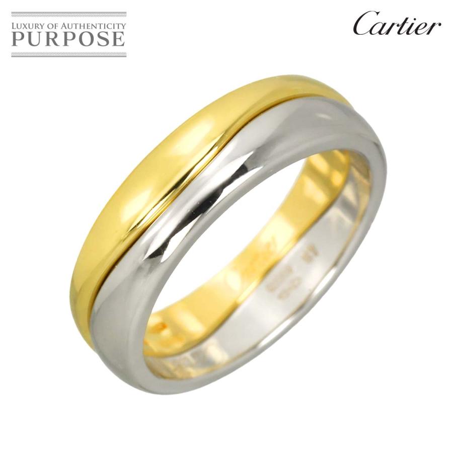 カルティエ Cartier ラブミー #49 リング K18 YG WG イエロー ホワイトゴールド 750 指輪 Love Me Ring 90321663 | Cartier