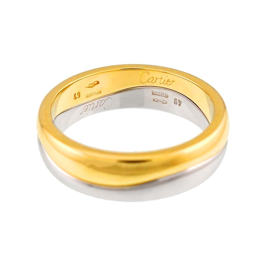 カルティエ Cartier ラブミー #49 リング K18 YG WG イエロー ホワイトゴールド 750 指輪 Love Me Ring 90321663 | Cartier | 02