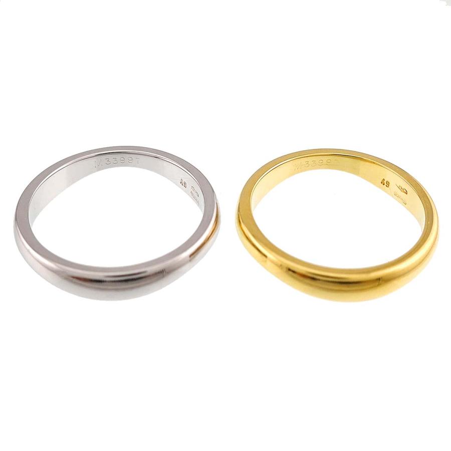 カルティエ Cartier ラブミー #49 リング K18 YG WG イエロー ホワイトゴールド 750 指輪 Love Me Ring 90321663 | Cartier | 03