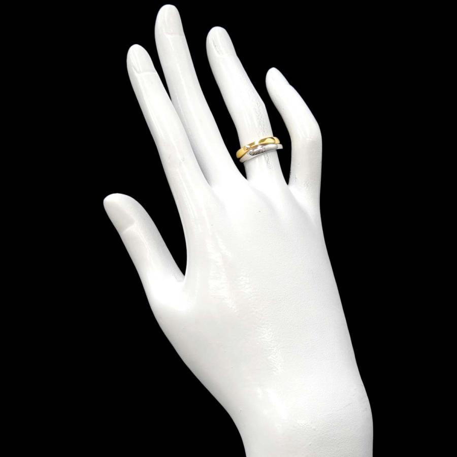 カルティエ Cartier ラブミー #49 リング K18 YG WG イエロー ホワイトゴールド 750 指輪 Love Me Ring 90321663 | Cartier | 06