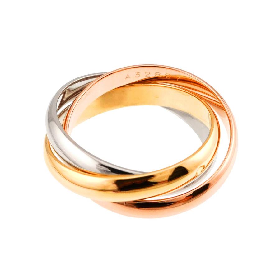 Cartier（カルティエ） トリニティ MM #55 リング K18 YG WG PG 3連