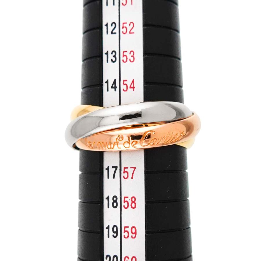 Cartier（カルティエ） トリニティ MM #55 リング K18 YG WG PG 3連