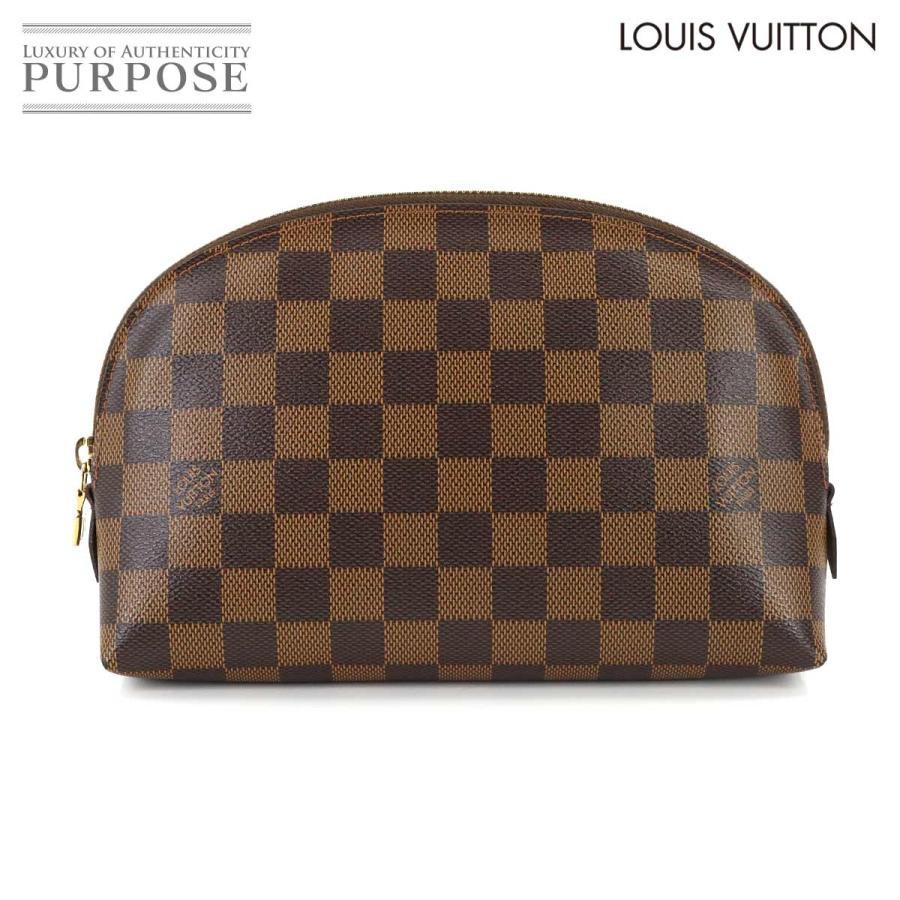 ルイヴィトン ダミエ エベヌ コスメティックポーチ D14 LOUIS VUITTON（ルイ・ヴィトン） 未使用 展示品 ルイ ヴィトン ダミエ