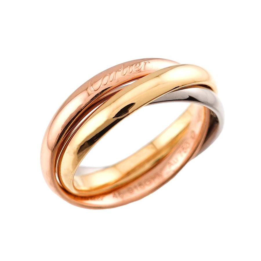 Cartier（カルティエ） トリニティ スモール SM #45 リング K18 YG WG