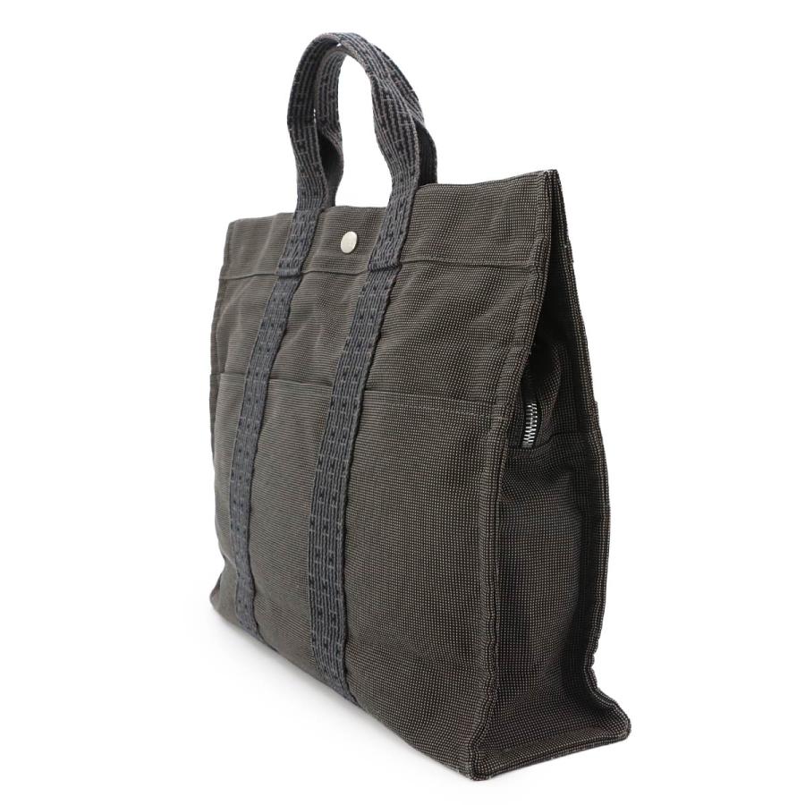 HERMES（エルメス） エールライン MM トート バッグ キャンバス グレー