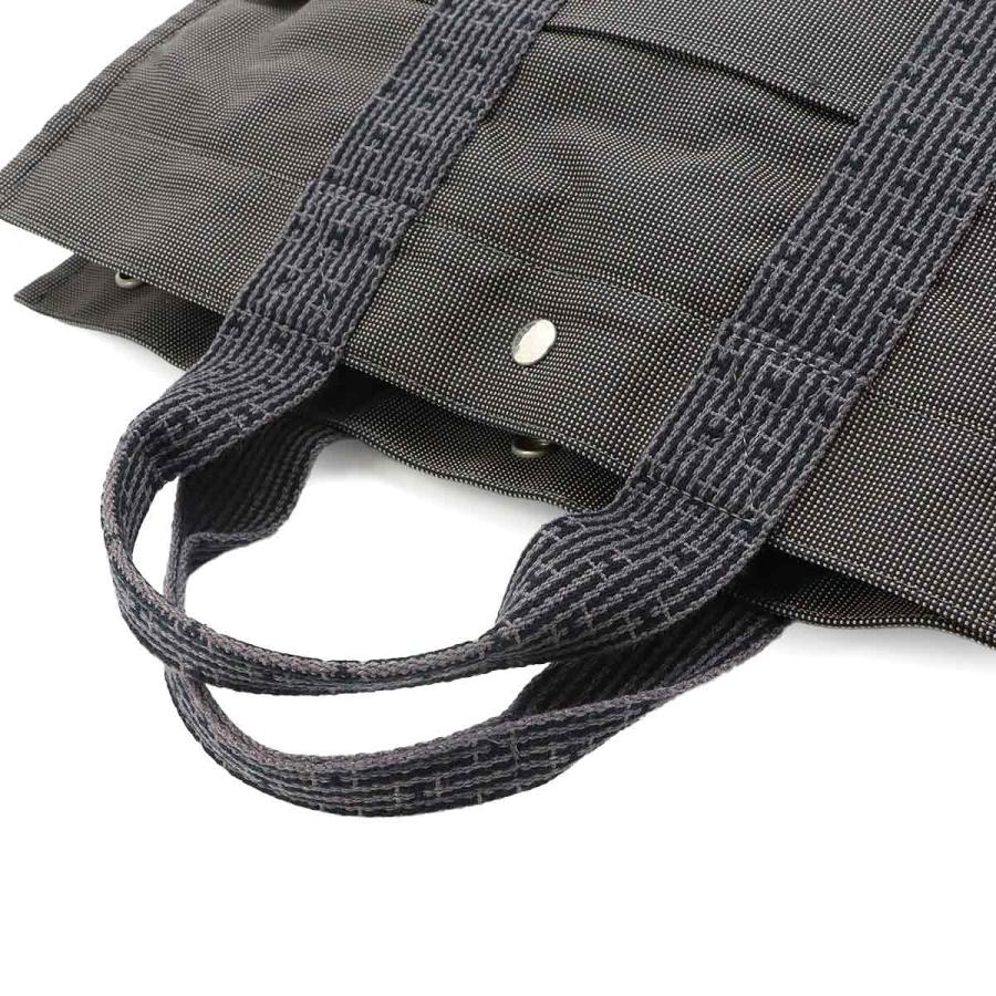 HERMES（エルメス） エールライン MM トート バッグ キャンバス グレー