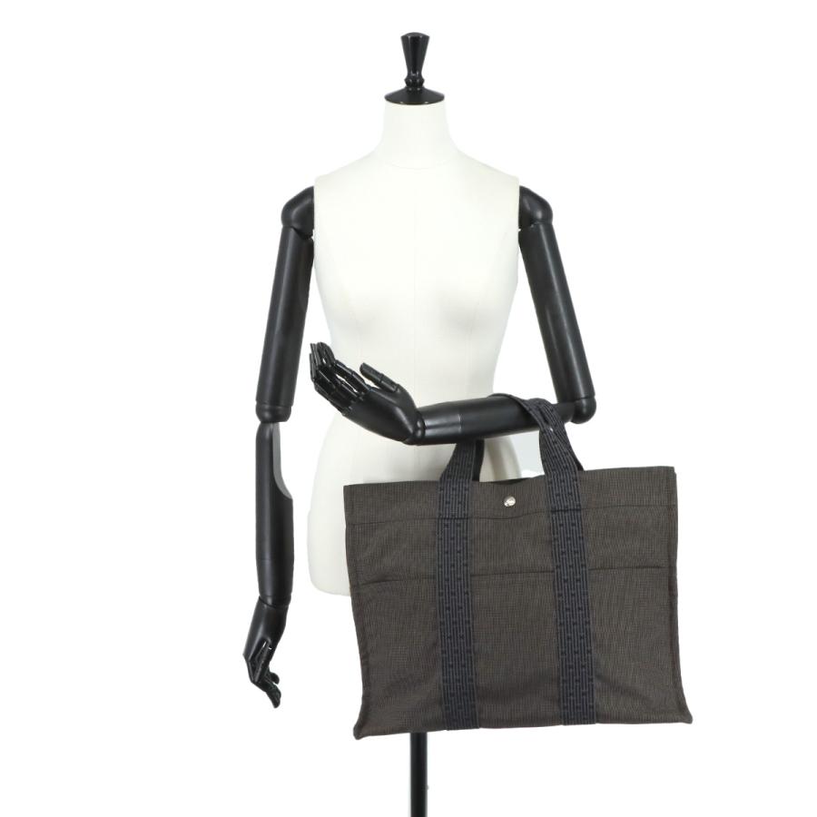 HERMES エールライン　MM HERMES（エルメス） 新品同様 エールライン MM トート バッグ