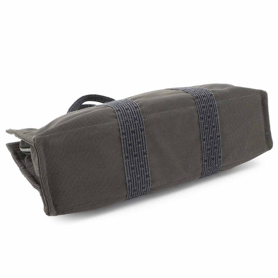 HERMES（エルメス） エールライン MM トート バッグ キャンバス グレー
