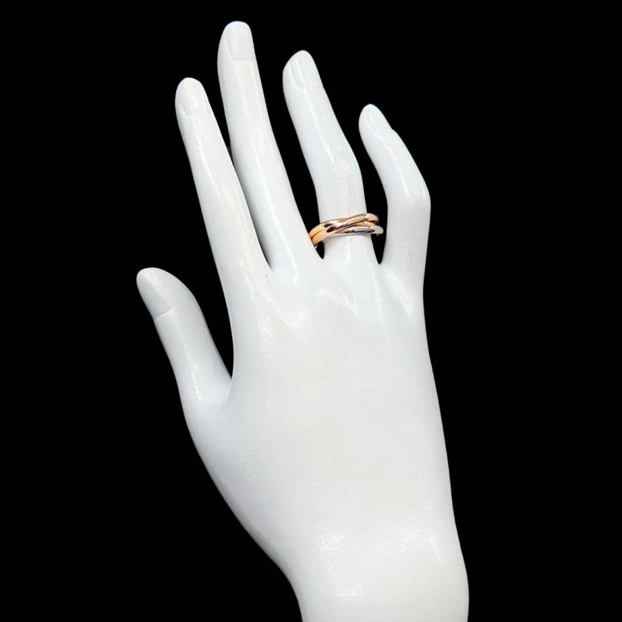 Cartier（カルティエ） トリニティ スモール SM #54 リング K18 YG WG