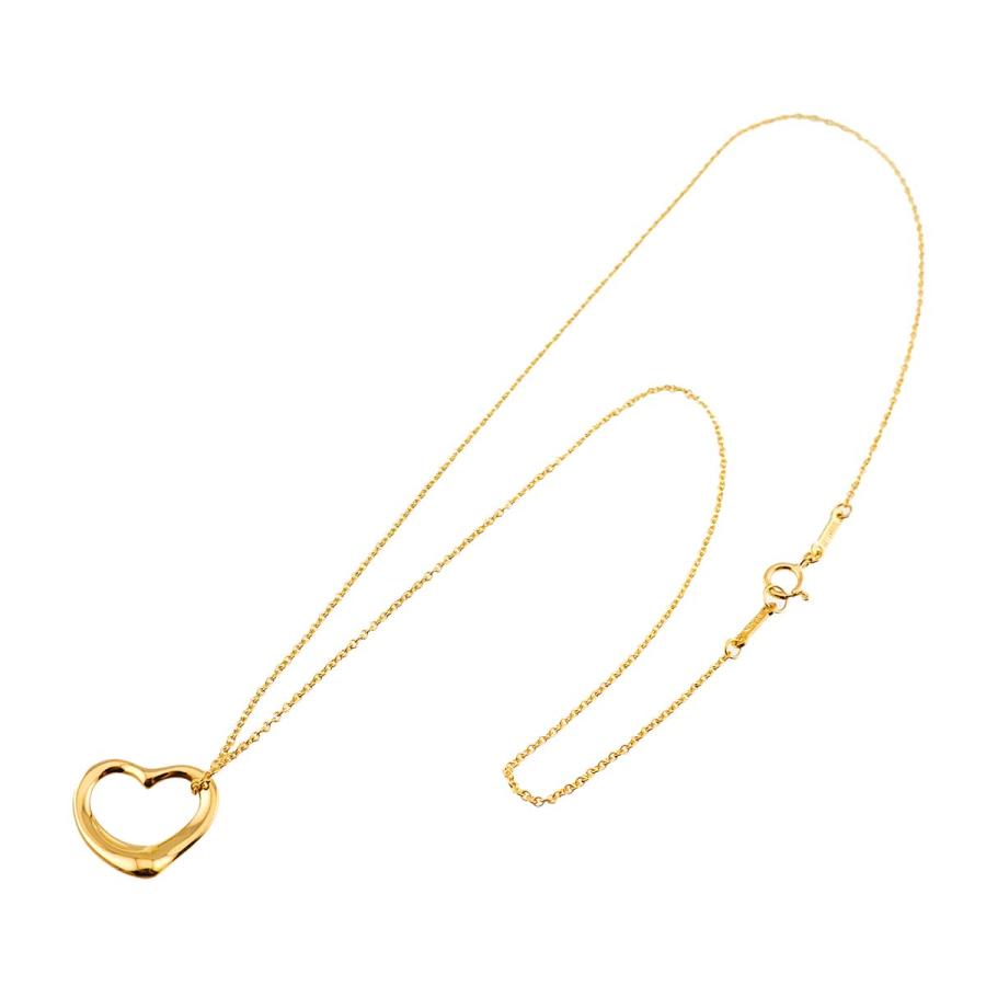 TIFFANY&Co.（ティファニー） オープンハート 幅15mm ネックレス 40cm