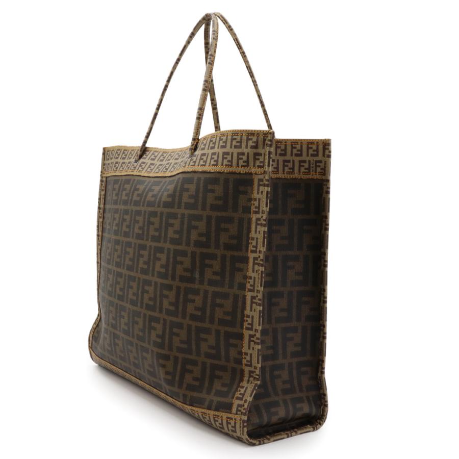 FENDI（フェンディ） 美品 ズッカ ズッキーノ トート バッグ PVC 
