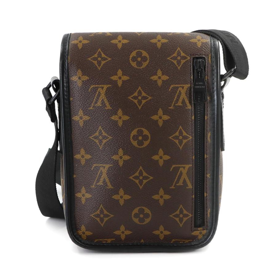美品 ルイ ヴィトン LOUIS VUITTON モノグラム マカサー アーチー メッセンジャー ショルダー バッグ ブラウン M46442 90321867 LOUIS VUITTON（ルイ・ヴィトン） 美品 ルイ ヴィトン モノグラム