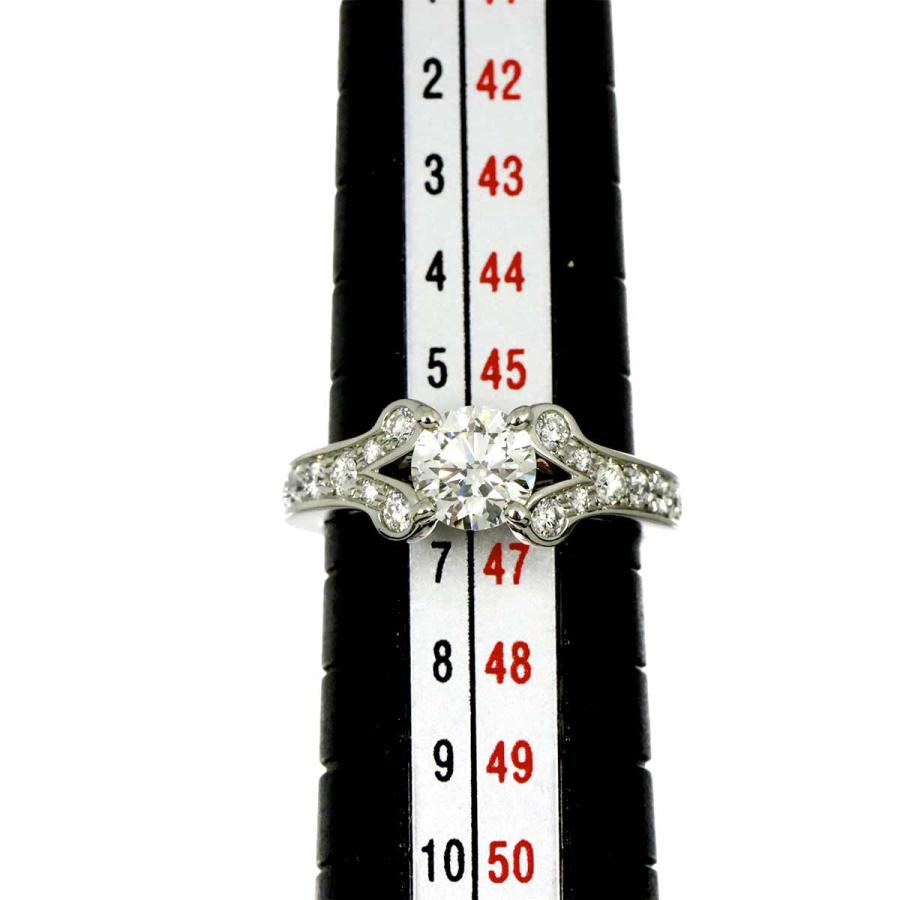 Cartier プラチナ リング 2個セット Cartier（カルティエ） バレリーナ ダイヤ 0.71ct H/VVS1/EX #46