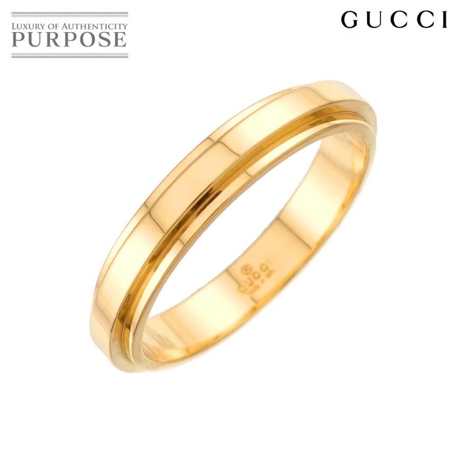 GUCCI ×  ring 18号 GUCCI（グッチ） GUCCI 18.5号 リング K18 YG イエローゴールド 750