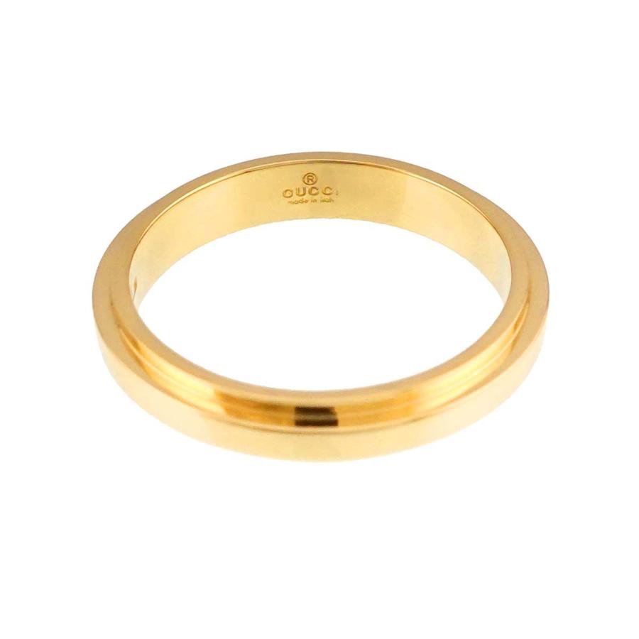 【K18】【750】 ゴールドリング GUCCI（グッチ） GUCCI 18.5号 リング K18 YG イエローゴールド 750