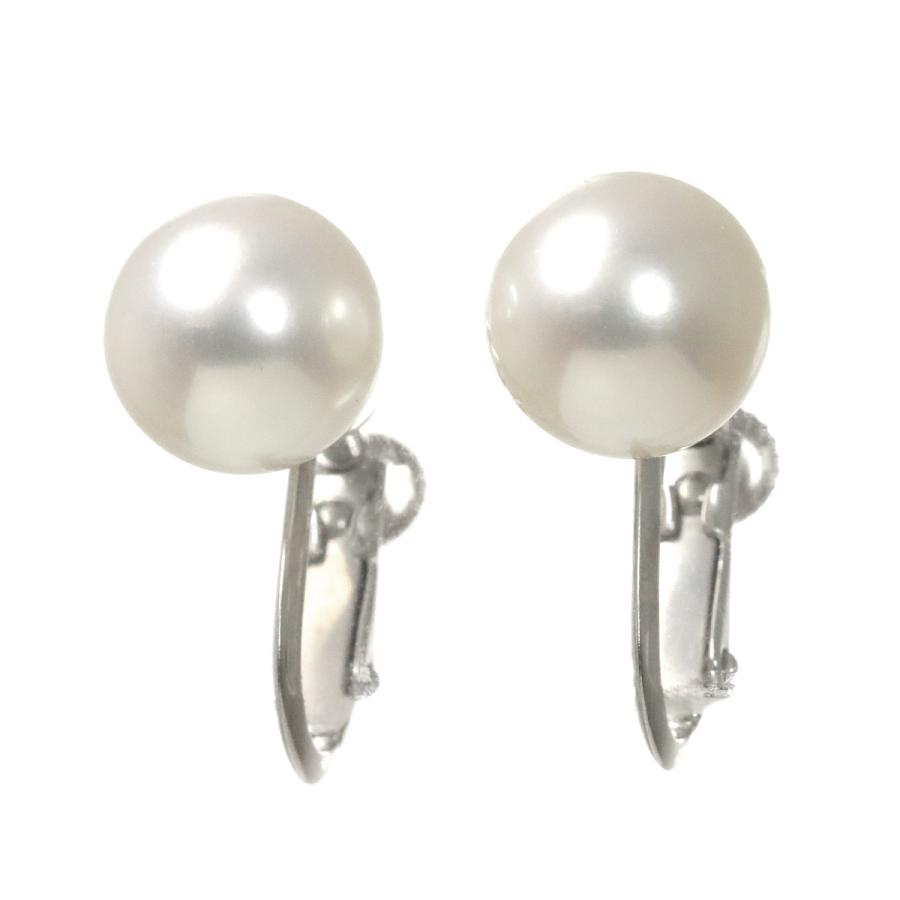 TASAKI（タサキ） アコヤ真珠 8.3mm イヤリング K18 WG ホワイト 