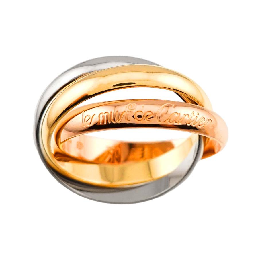Cartier（カルティエ） トリニティ ミディアム MM #56 リング K18 YG
