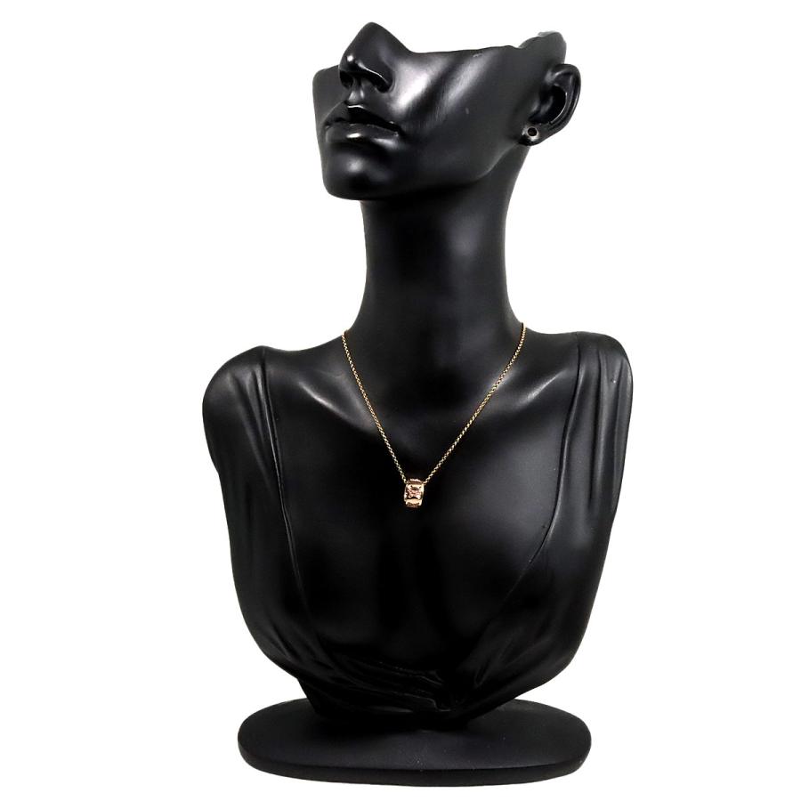 CELINE（セリーヌ） マカダム サファイヤ ネックレス 42cm K18 PG