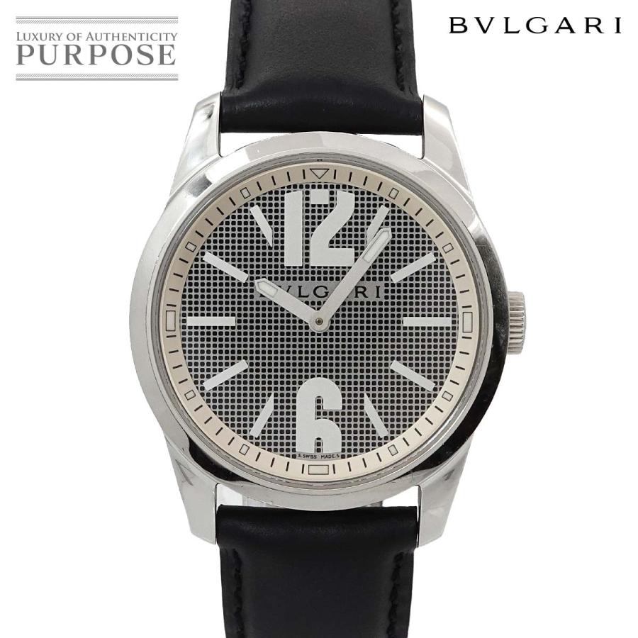 BVLGARI（ブルガリ） ソロテンポ ST37S メンズ 腕時計 ブラック