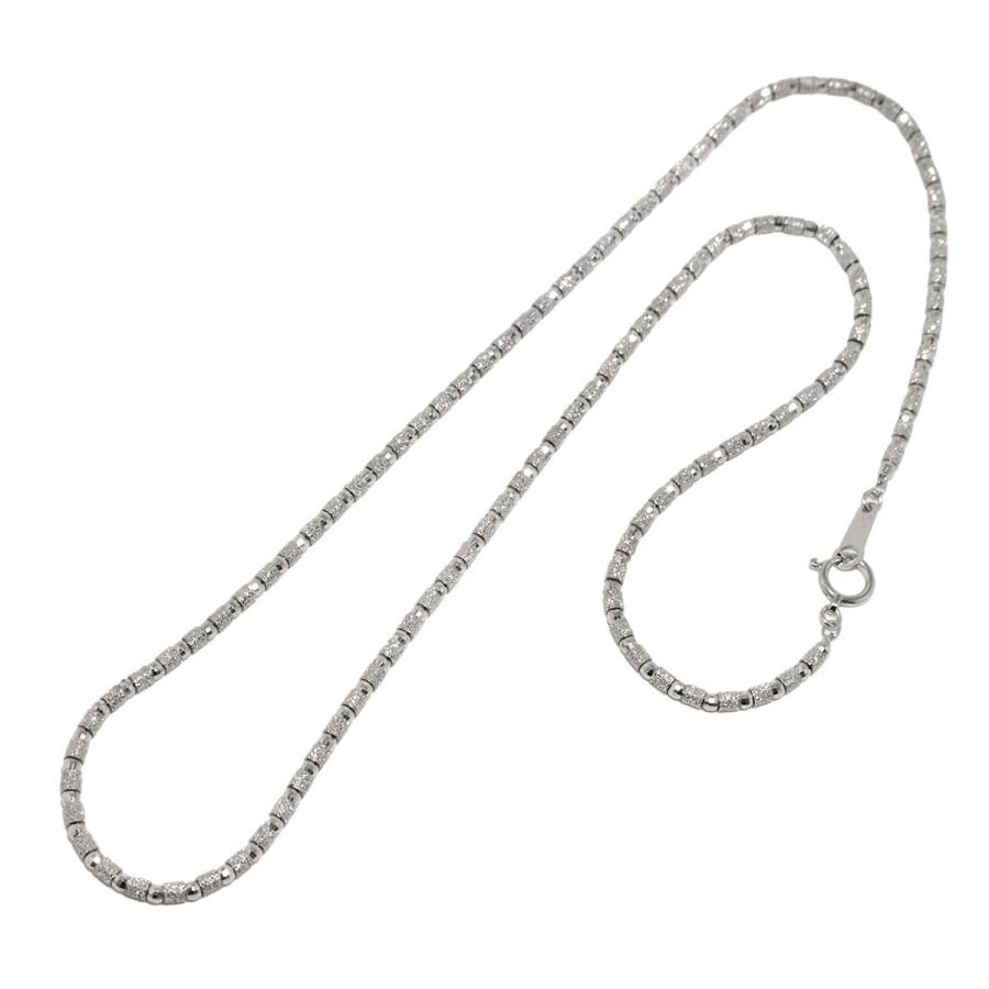 K18 WG ネックレス 41.5cm ホワイトゴールド 750 Necklace 90322084 