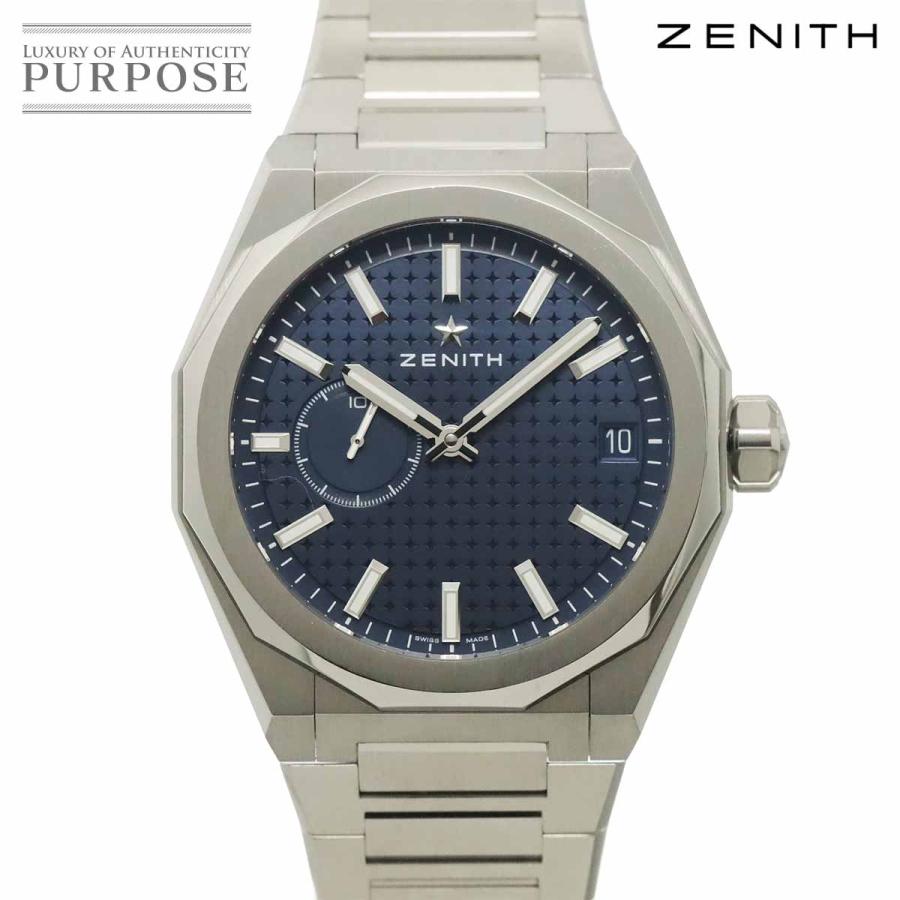 ゼニス ZENITH デファイ スカイライン 03 9300 3620 メンズ 腕時計 デイト ネイビー オートマ 自動巻き ウォッチ Defy 90322125 ZENITH（ゼニス） デファイ スカイライン 03 9300 3620 メンズ 腕時計