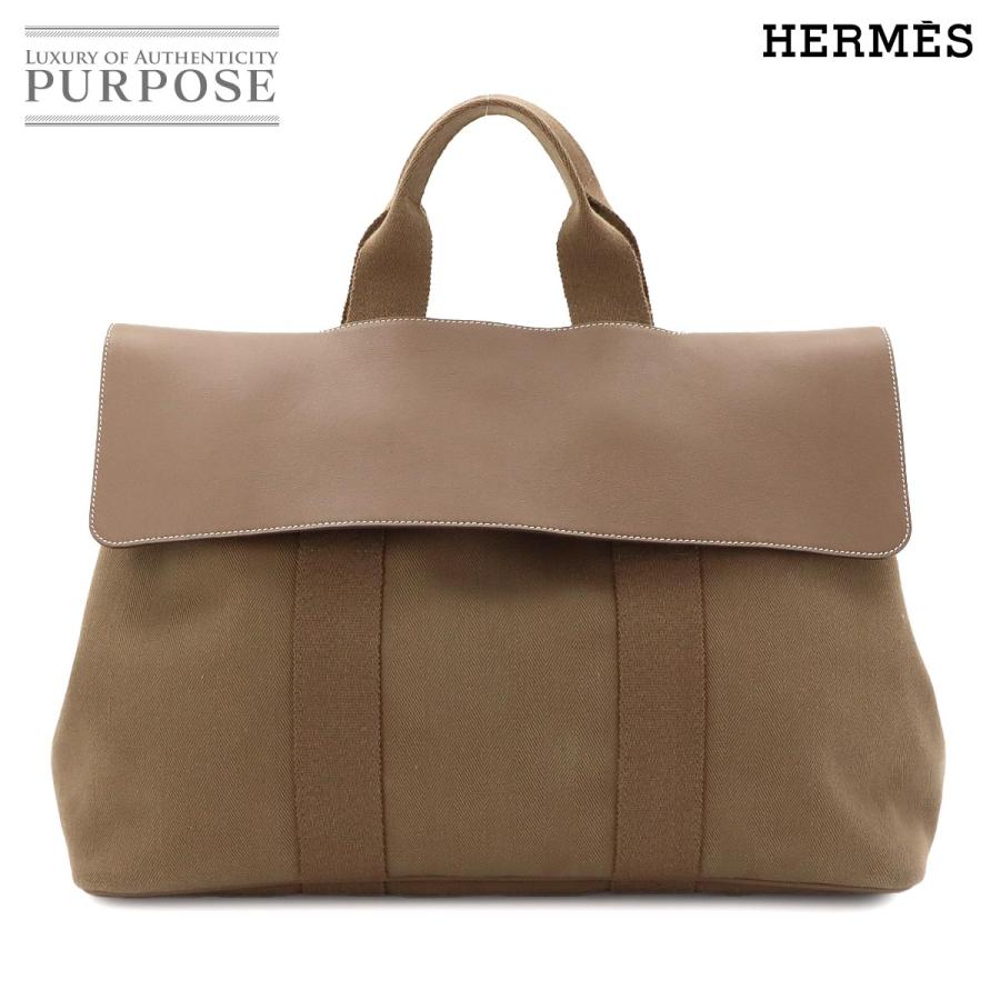 HERMES（エルメス） 新品同様 ヴァルパライソ MM ハンド バッグ トワル 
