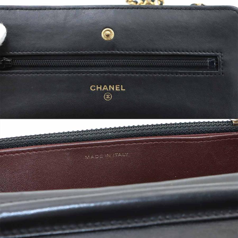 CHANEL（シャネル） 新品同様 シェブロン Vステッチ チェーン