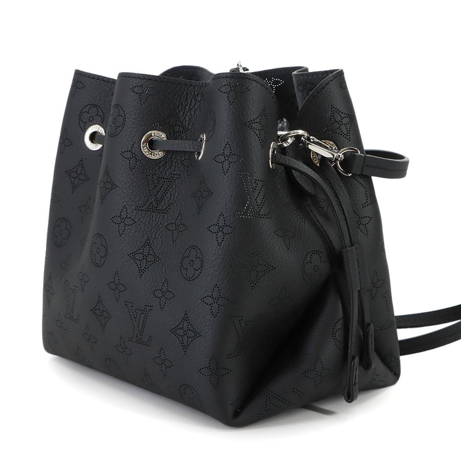 未使用 展示品 ルイ ヴィトン LOUIS VUITTON マヒナ ベラ 2way ハンド ショルダー バッグ レザー ノワール M57070 RFID 90322261_3