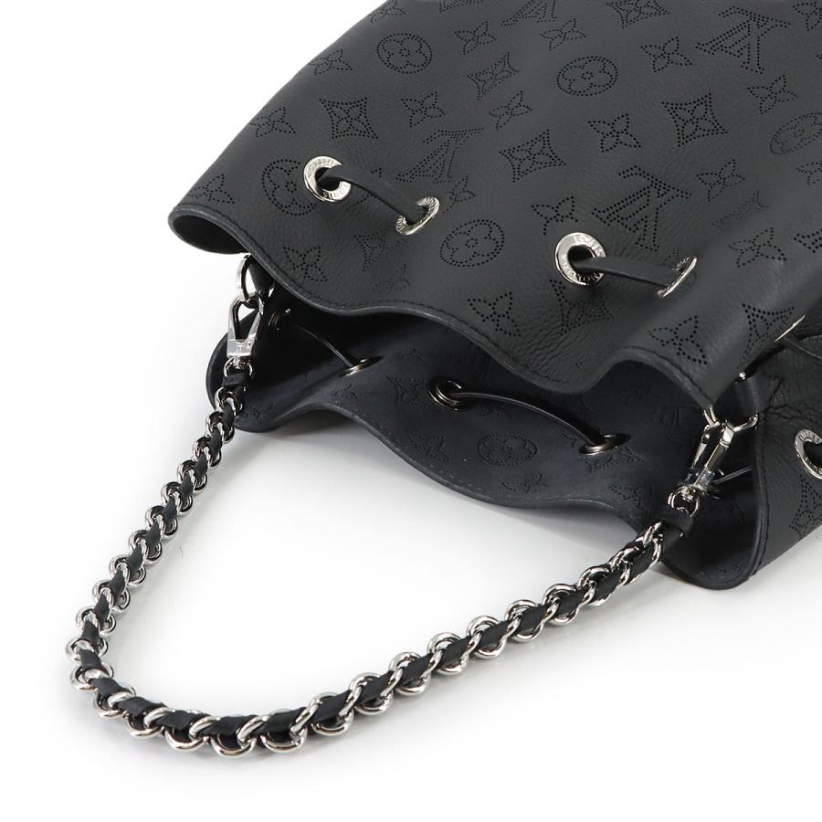 未使用 展示品 ルイ ヴィトン LOUIS VUITTON マヒナ ベラ 2way ハンド ショルダー バッグ レザー ノワール M57070 RFID 90322261_4