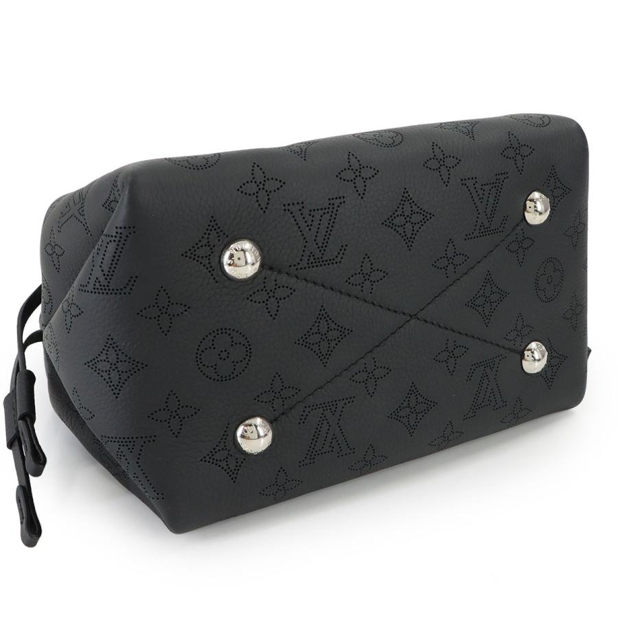 未使用 展示品 ルイ ヴィトン LOUIS VUITTON マヒナ ベラ 2way ハンド ショルダー バッグ レザー ノワール M57070 RFID 90322261_5