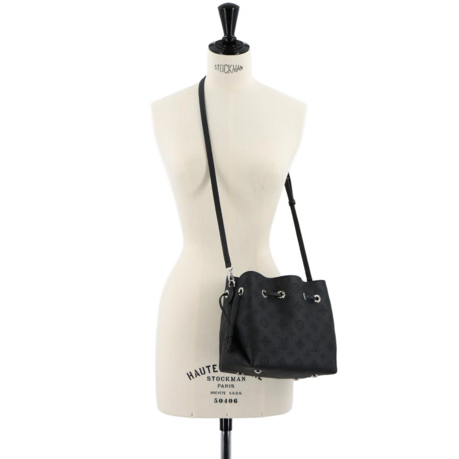 未使用 展示品 ルイ ヴィトン LOUIS VUITTON マヒナ ベラ 2way ハンド ショルダー バッグ レザー ノワール M57070 RFID 90322261_9