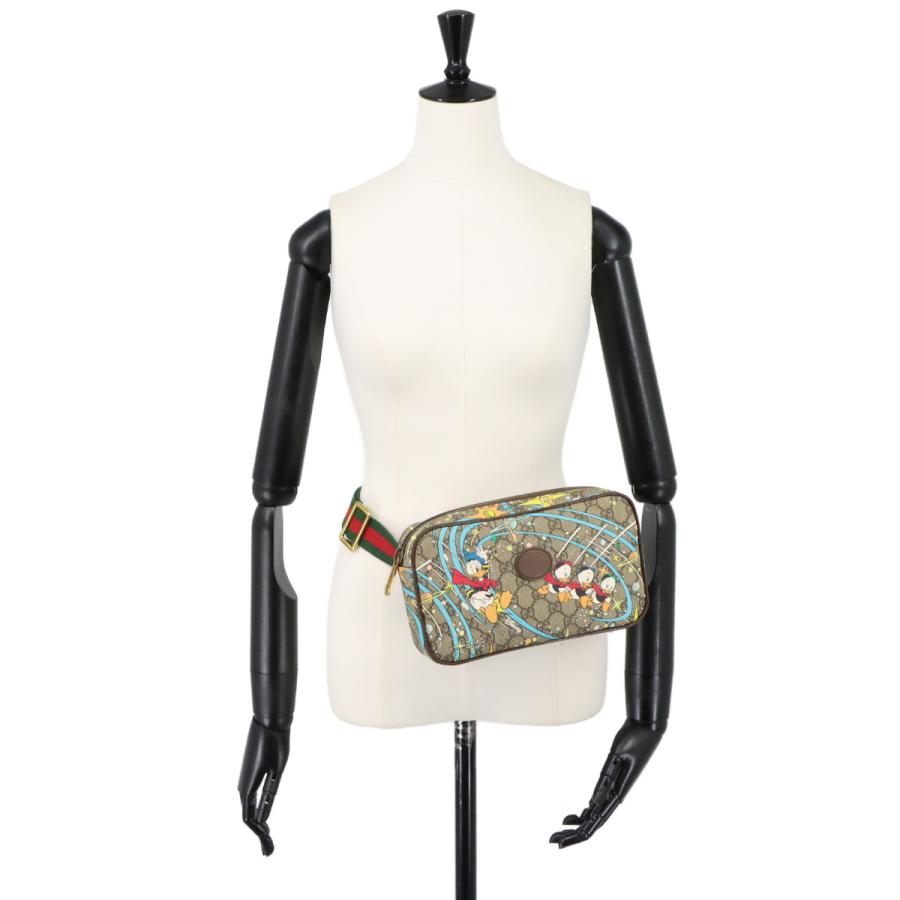 GUCCI（グッチ） 新品同様 GUCCI DISNEY ディズニー ベルト バッグ GG 