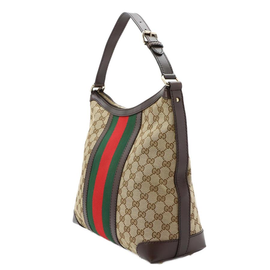 GUCCI（グッチ） 新品同様 GUCCI GGキャンバス ショルダー バッグ