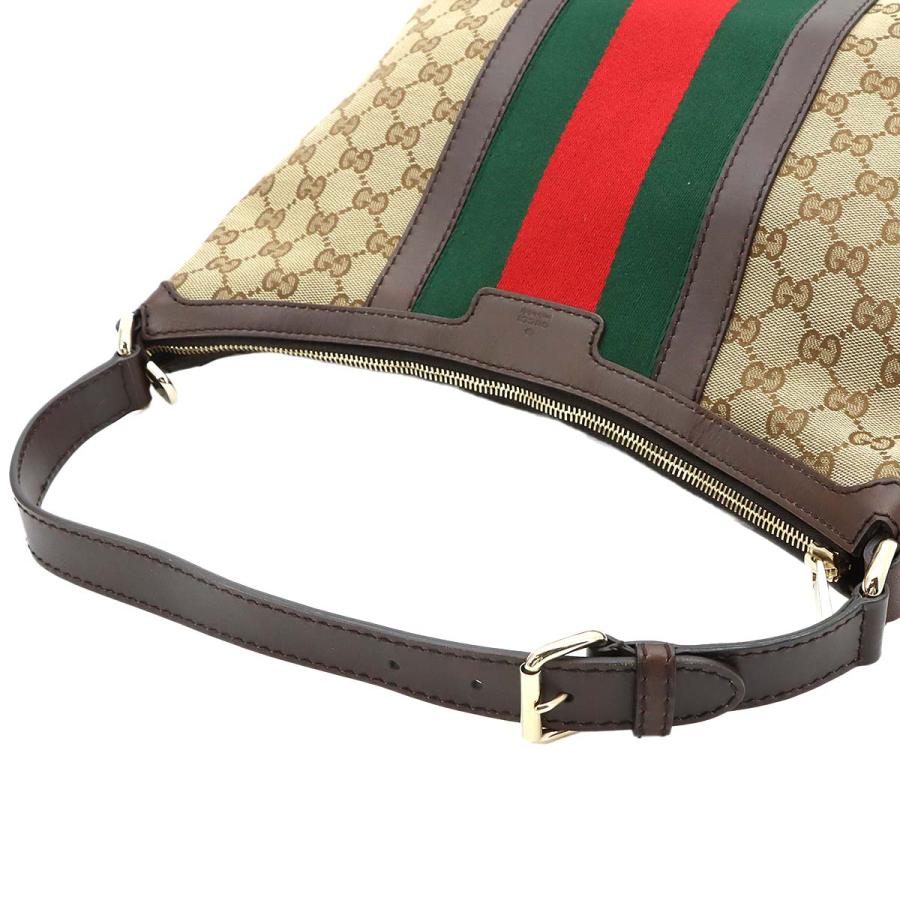 GUCCI（グッチ） 新品同様 GUCCI GGキャンバス ショルダー バッグ