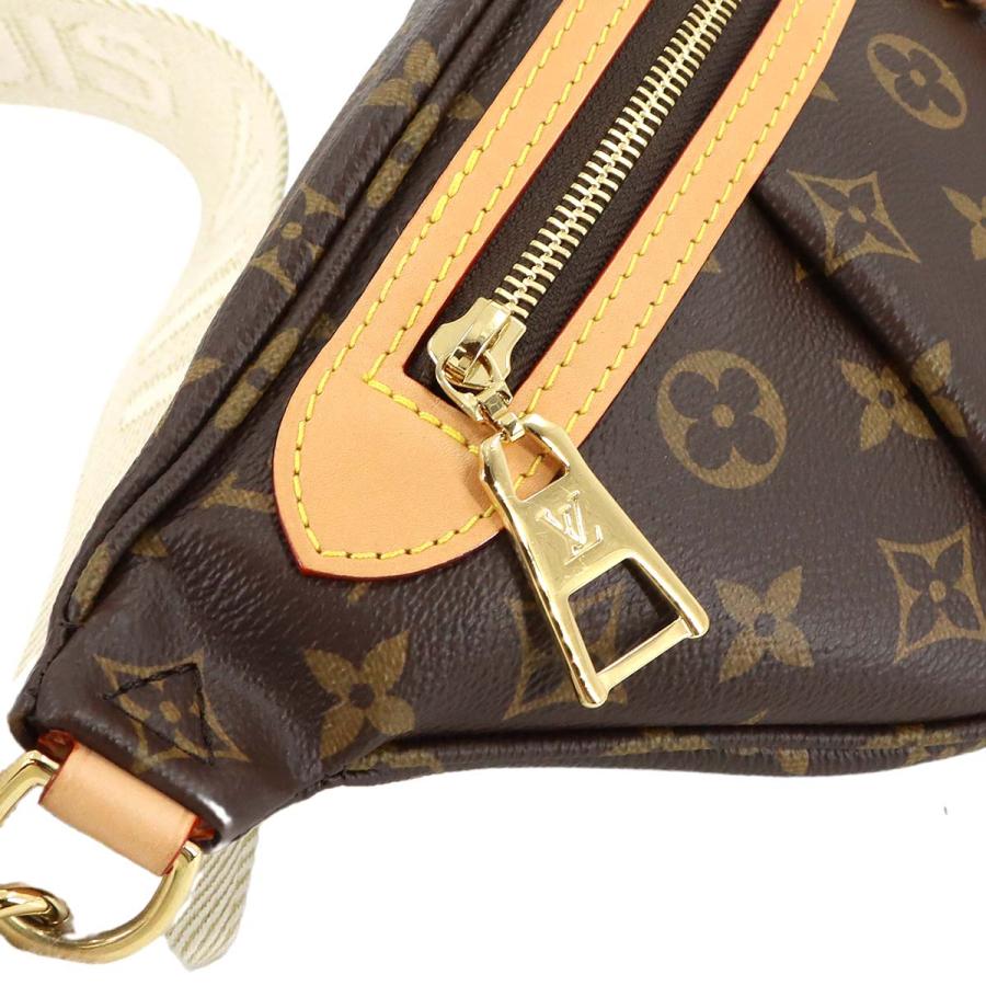 未使用 展示品 ルイ ヴィトン LOUIS VUITTON モノグラム ハイ ライズ ボディ バッグ ブラウン ゴールド 金具 M46784 RFID 90322580 LOUIS VUITTON（ルイ・ヴィトン） 未使用 展示品 ルイ ヴィトン
