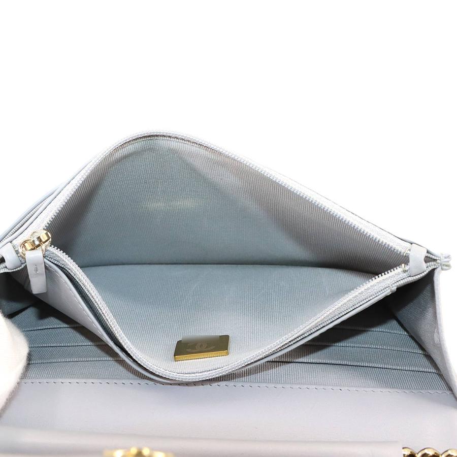 CHANEL（シャネル） 美品 ボーイシャネル チェーン ウォレット 長財布