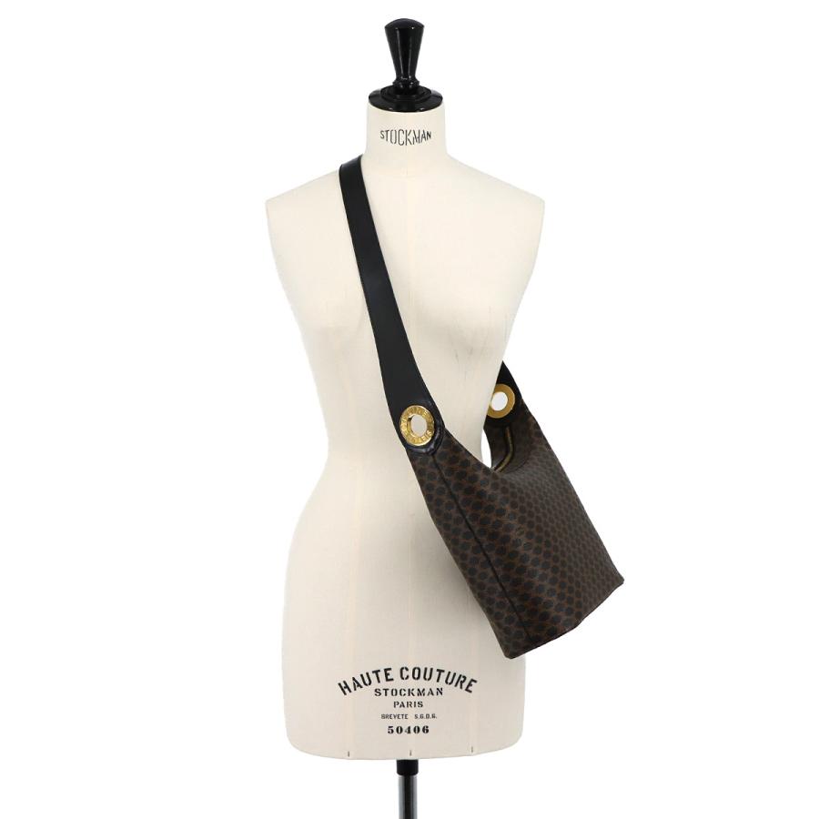 CELINE（セリーヌ） 新品同様 マカダム ワンショルダー バッグ PVC