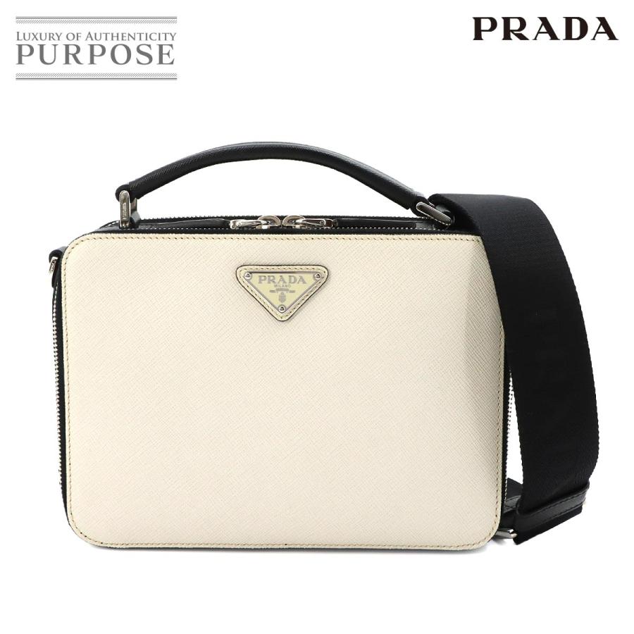 PRADA（プラダ） 新品同様 ブリック 2way ハンド ショルダー バッグ 