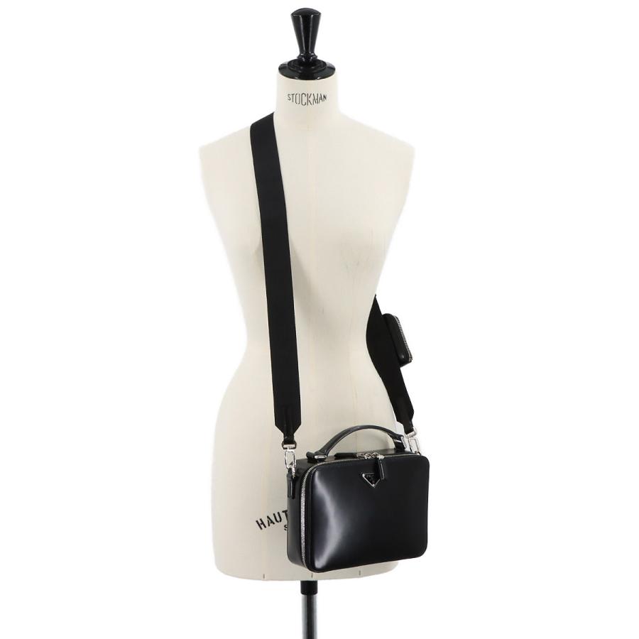PRADA（プラダ） 新品同様 ブリック 2way ハンド ショルダー バッグ 