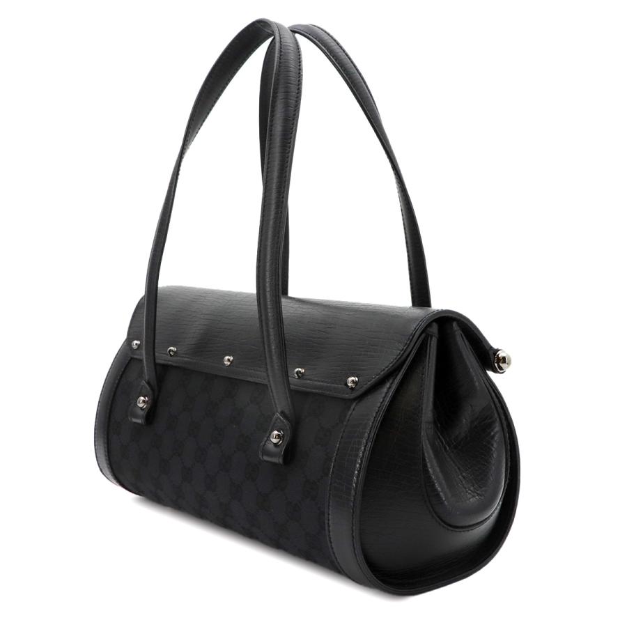 GUCCI（グッチ） 新品同様 バンブー ハンド バッグ GGキャンバス 