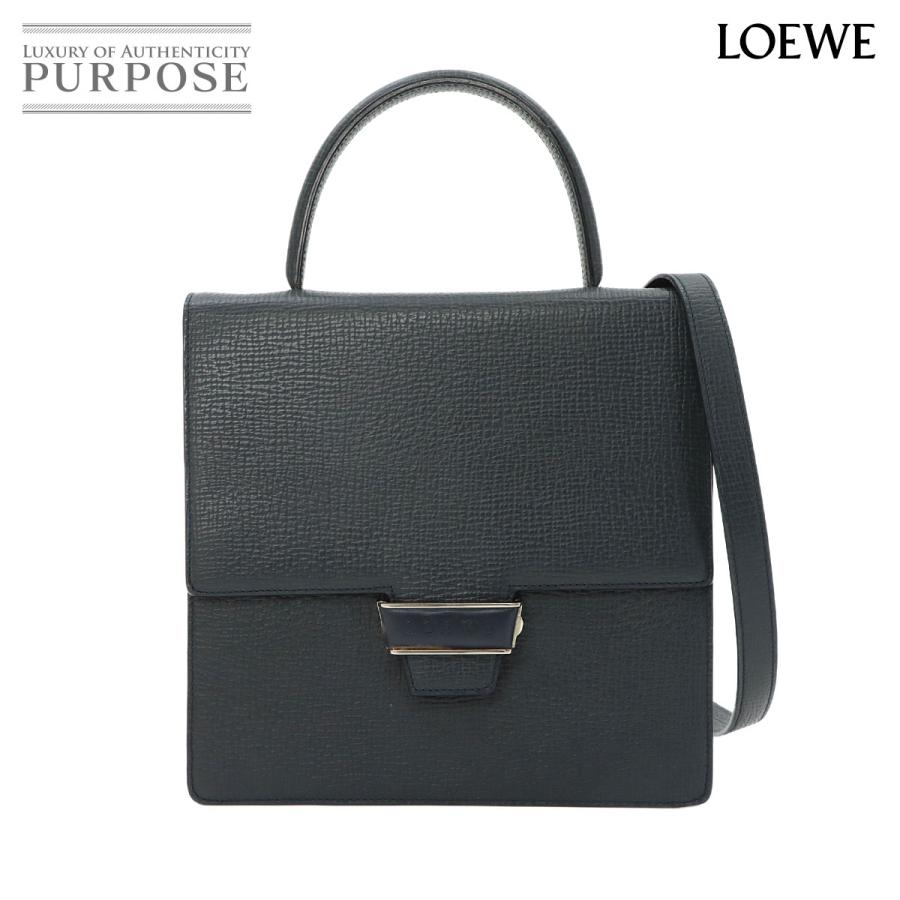 LOEWE（ロエベ） 美品 LOEWE 2way ハンド ショルダー バッグ レザー