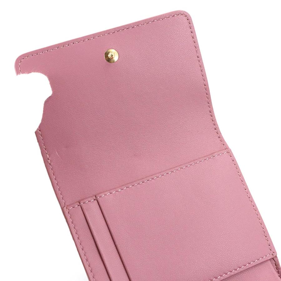 Dior コンパクトウォレット ピンク(送料込) Christian Dior（クリスチャン・ディオール） 未使用 展示品