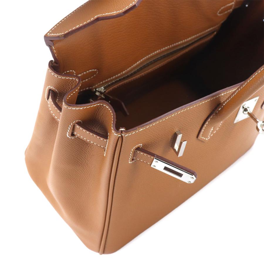 HERMES（エルメス） 新品同様 バーキン25 エプソン ゴールド ハンド